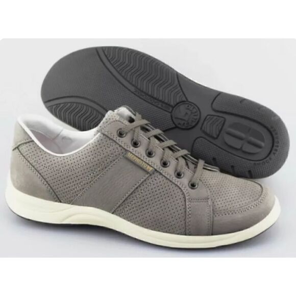 Men's MEPHISTO Hero Perf BROWN Nubuck Perforated Sneakers EUR 9 Size 9.5 US - Picture 1 of 8